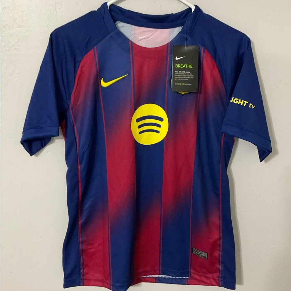 LAMINE YAMAL #10 Barcelona 2025-26 Home Kids Set ⚽️🥅🔥